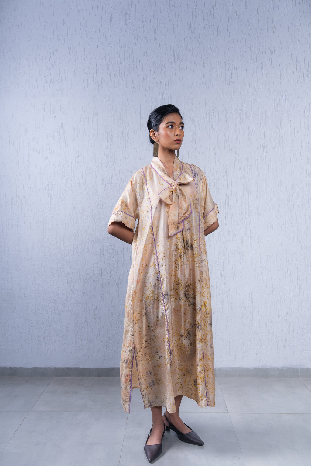 Unquiet Neck-Tie Dress