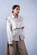 Unquiet Beaded Crochet Bib
