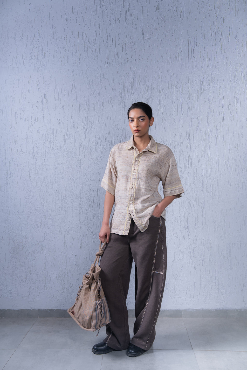 Unquiet Natural Slub Shirt