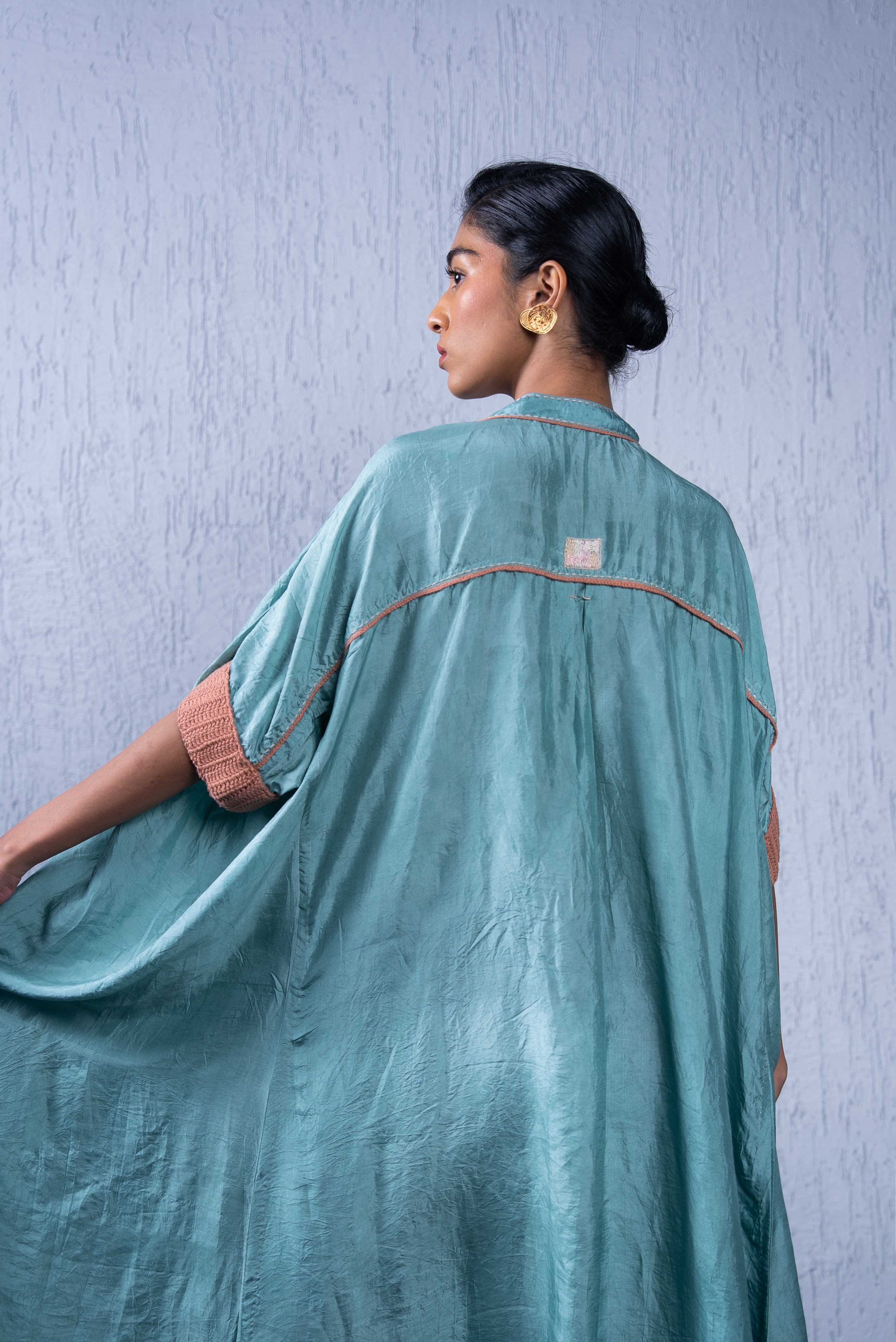 Unquiet Crochet Detail Kaftan