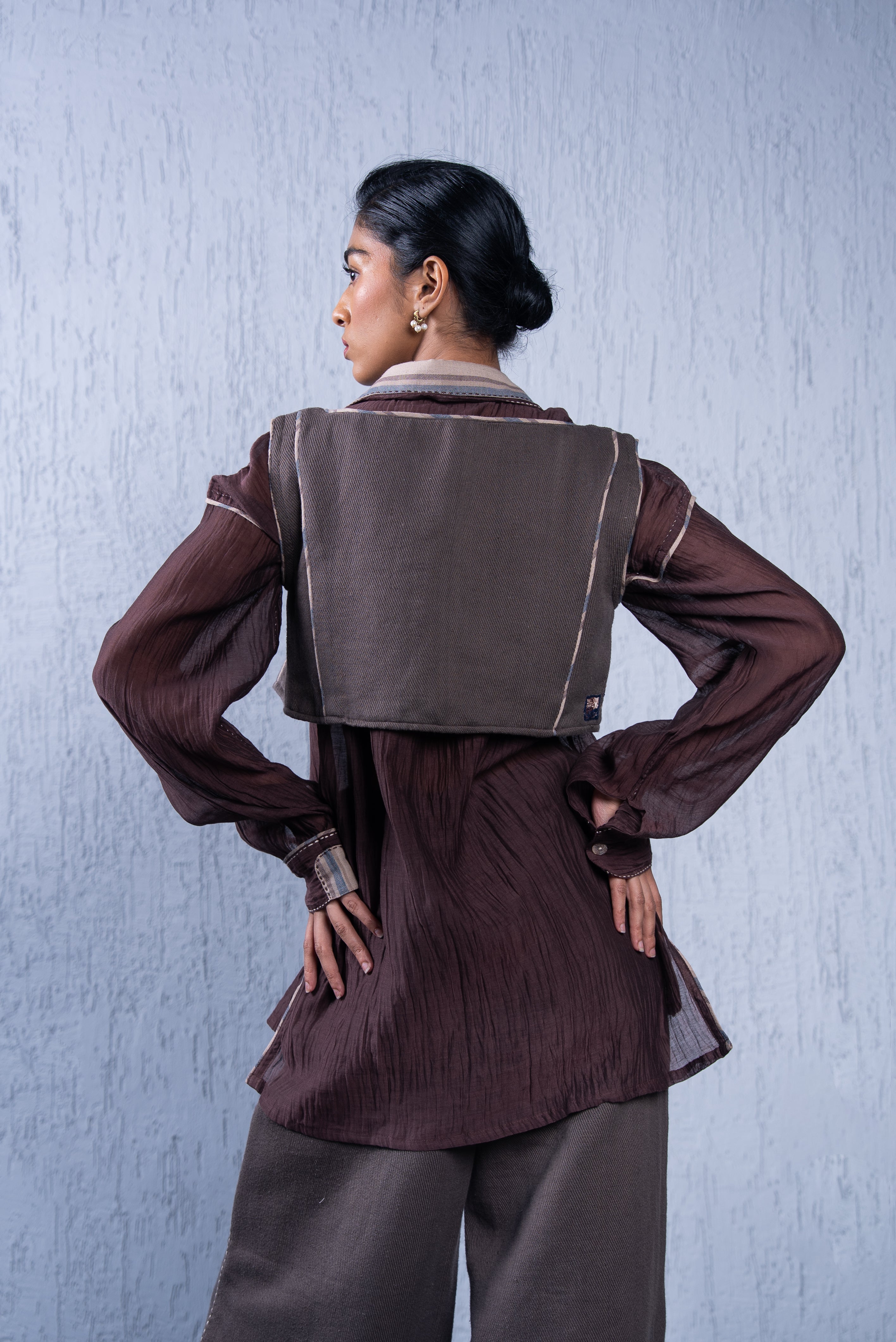 Unquiet Tie-Up Blouse