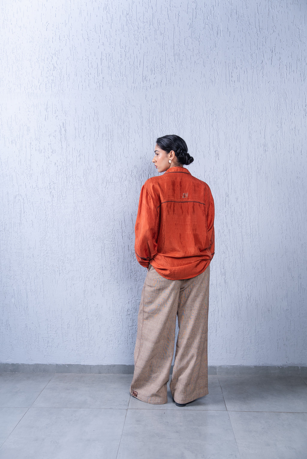 Unquiet Panelled Silk Shirt