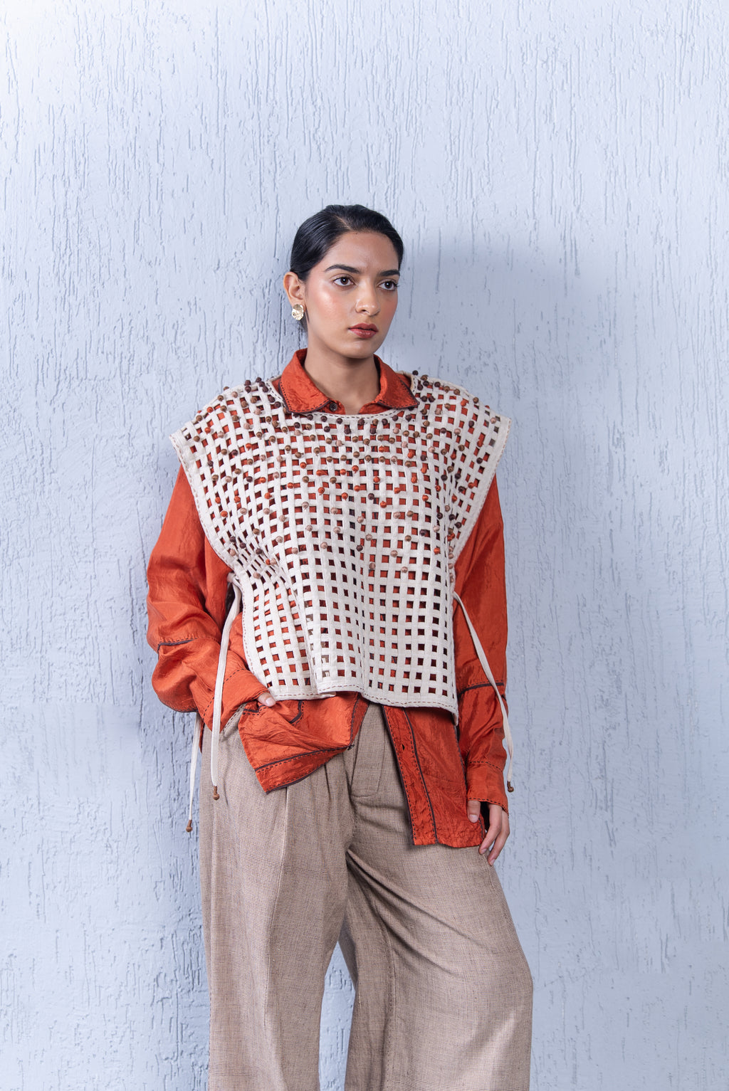 Jaali Bib- Terracotta