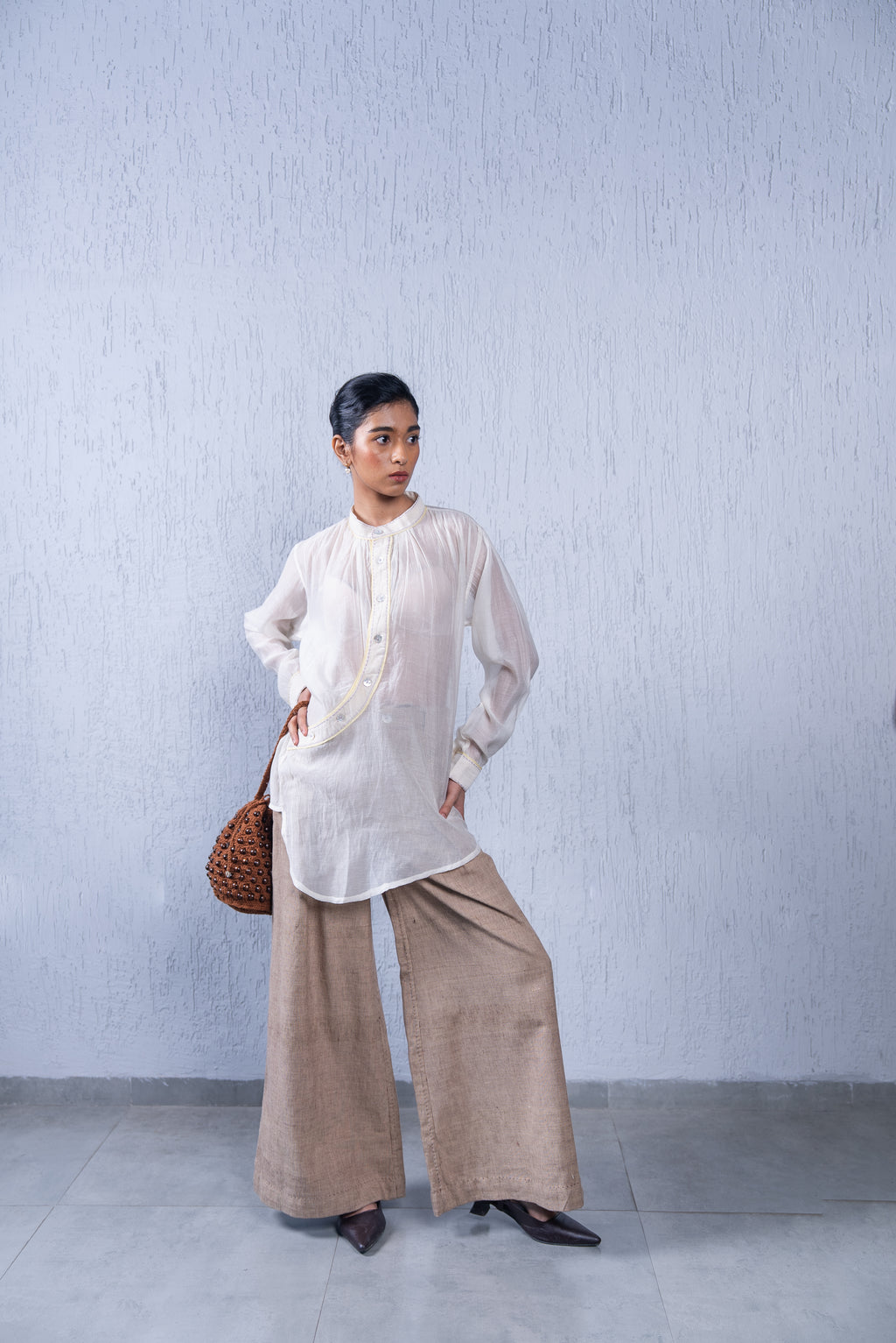 Unquiet Sheer Angrakha Shirt