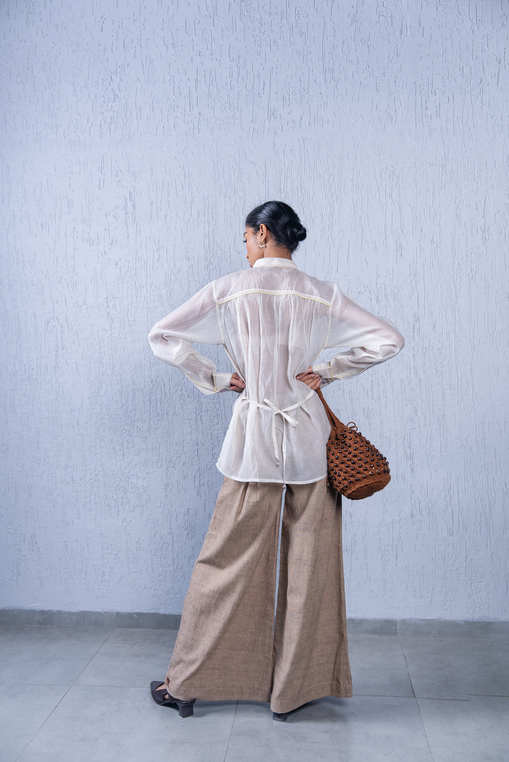 Unquiet Sheer Angrakha Shirt
