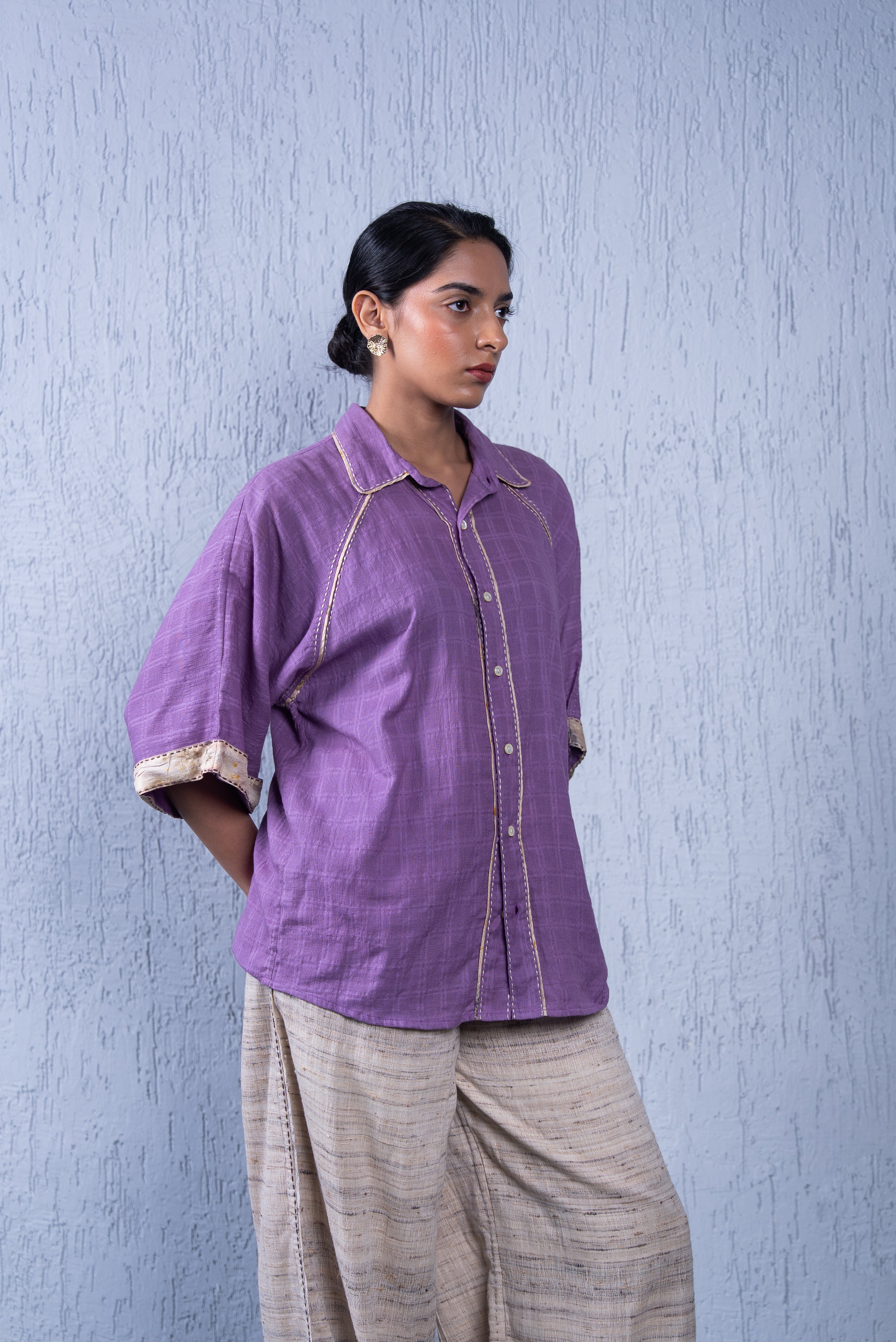 Unquiet Raglan Half Shirt