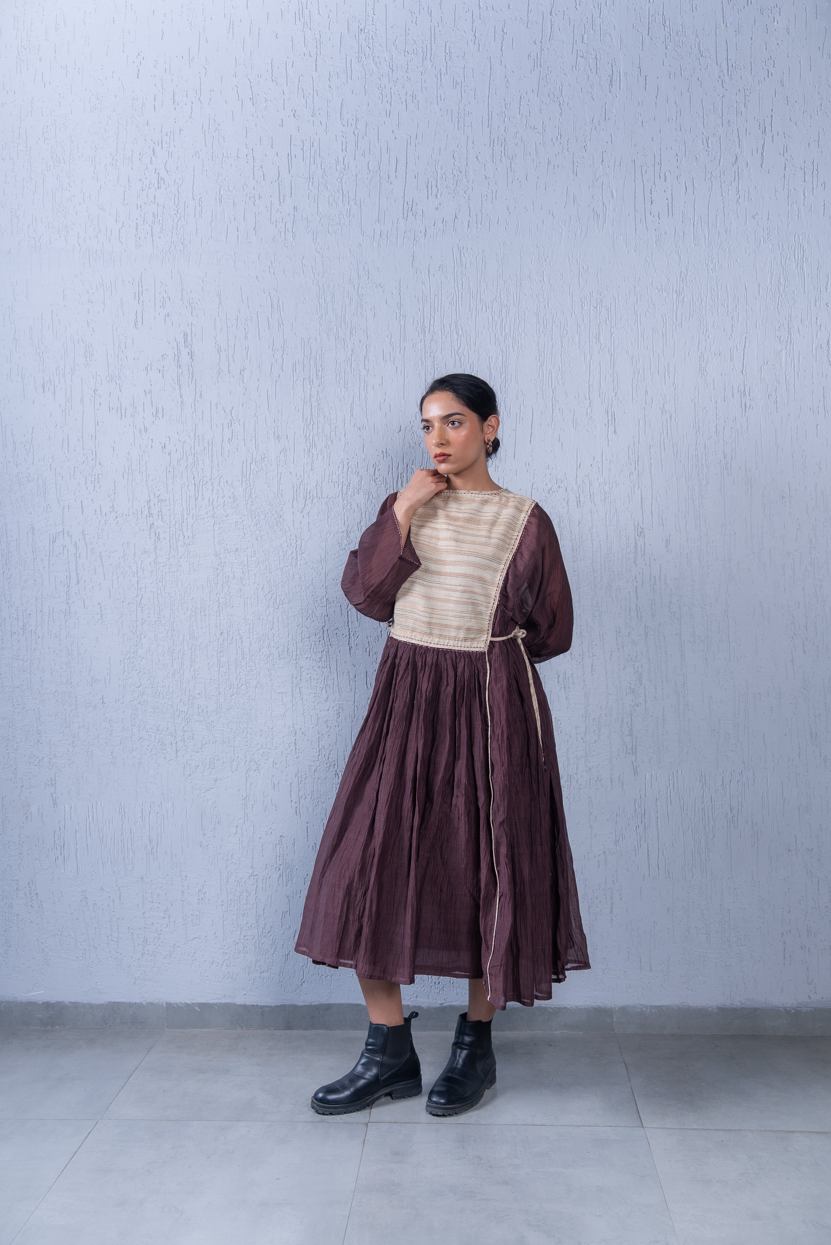 Unquiet Bib Dress