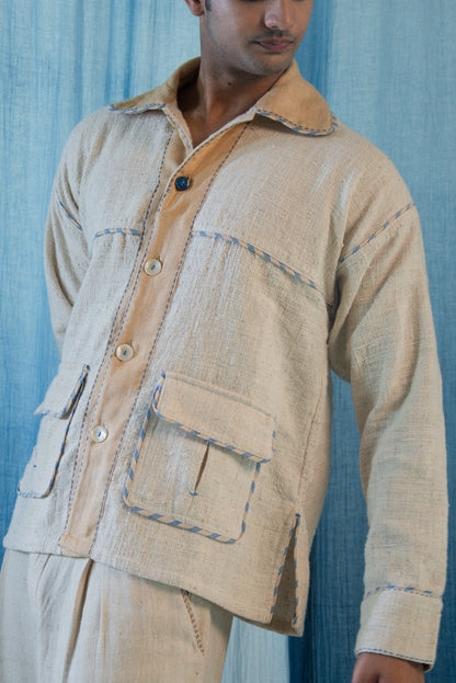 AY Unisex Oversized Shirt Jacket