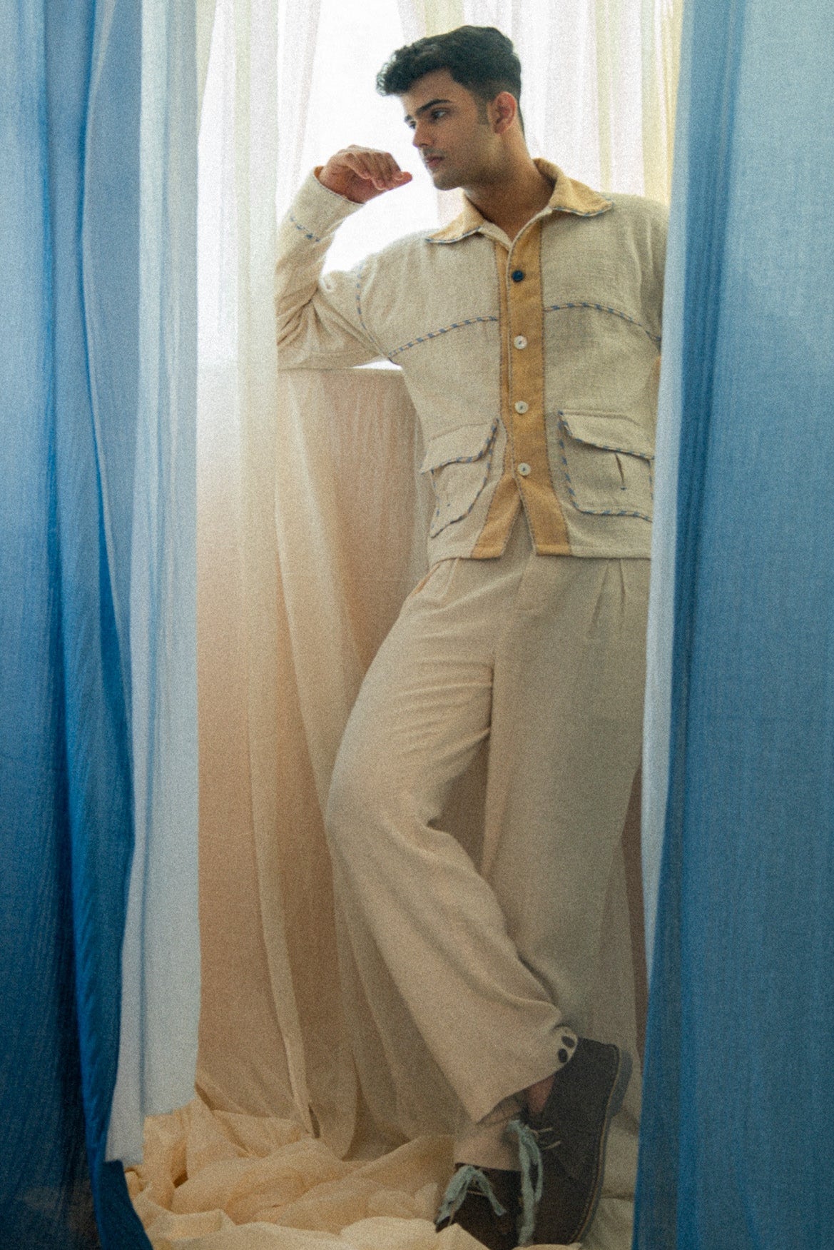 AY Unisex Oversized Shirt Jacket