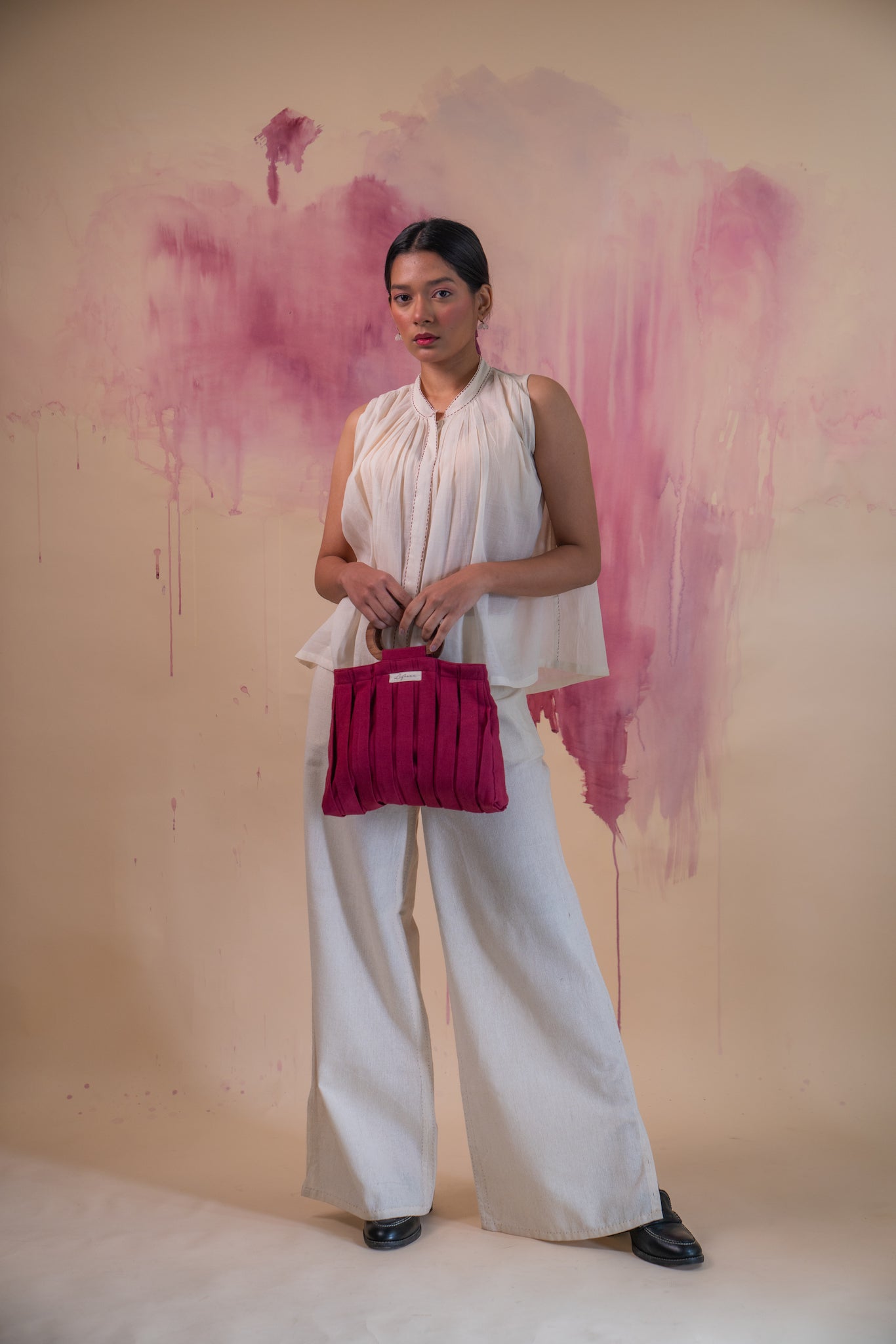 Phosphene Gathered Blouse
