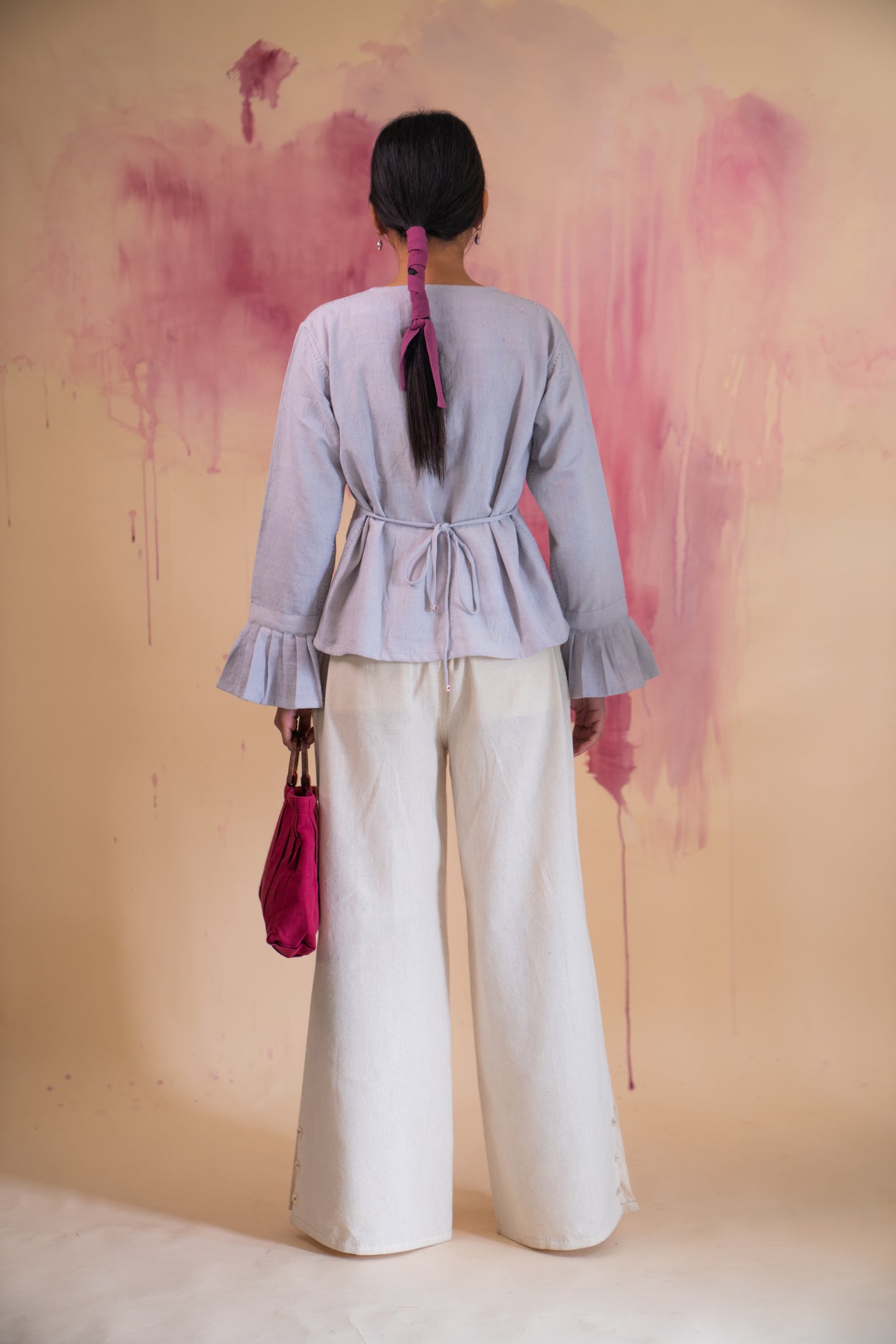 Phosphene Pintuck Blouse
