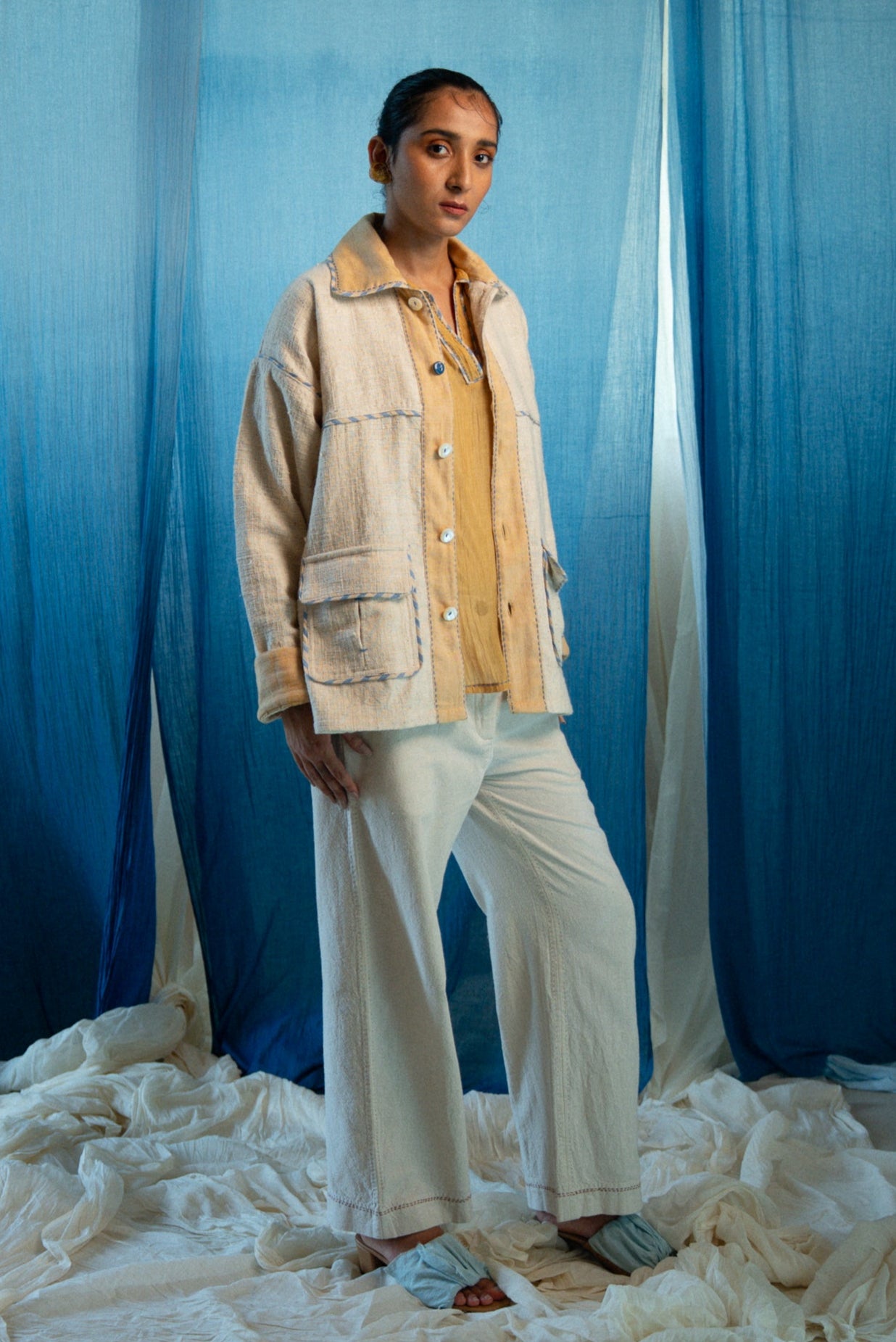 AY Unisex Oversized Shirt Jacket