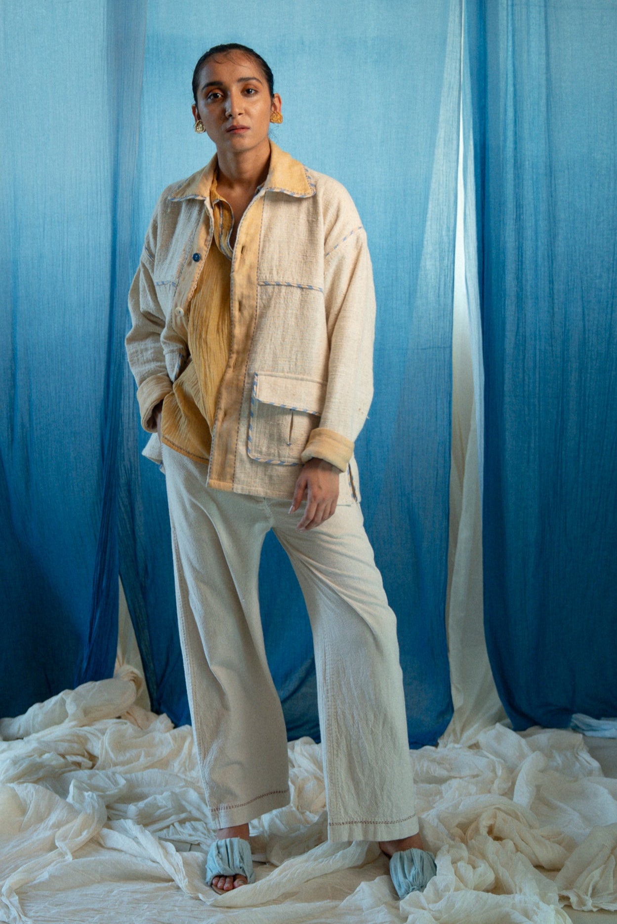 AY Unisex Oversized Shirt Jacket