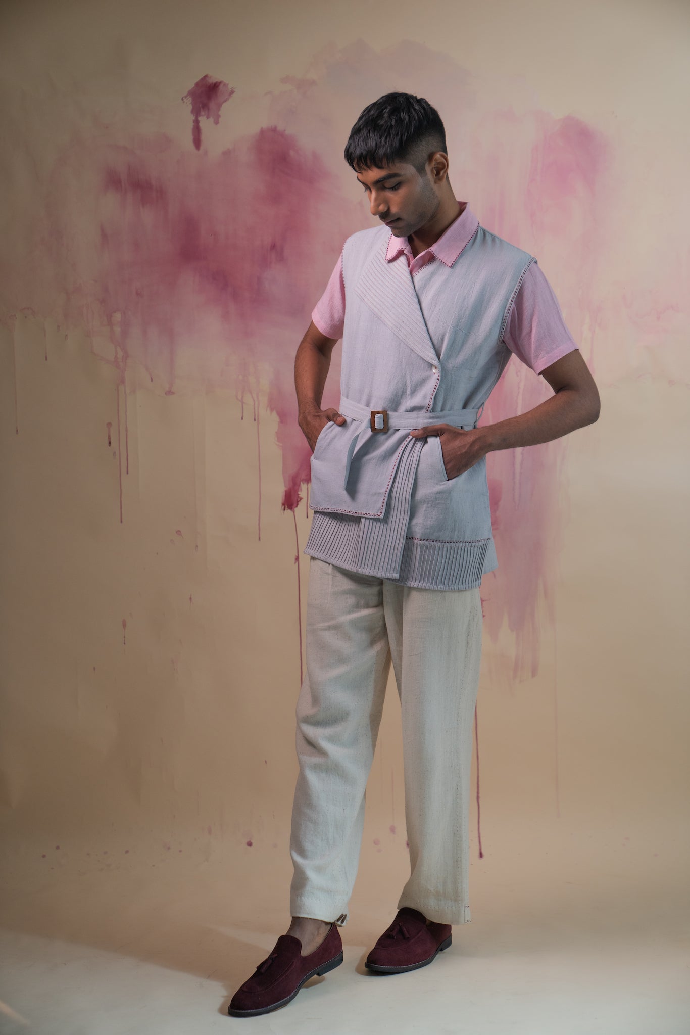 Phosphene Unisex Asymmetrical Jacket