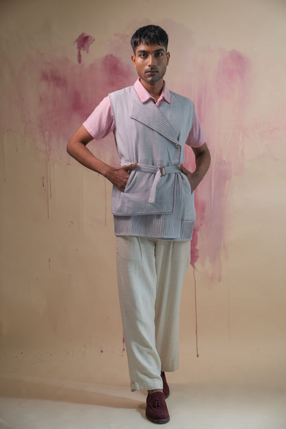 Phosphene Unisex Asymmetrical Jacket & Kora Pants Set
