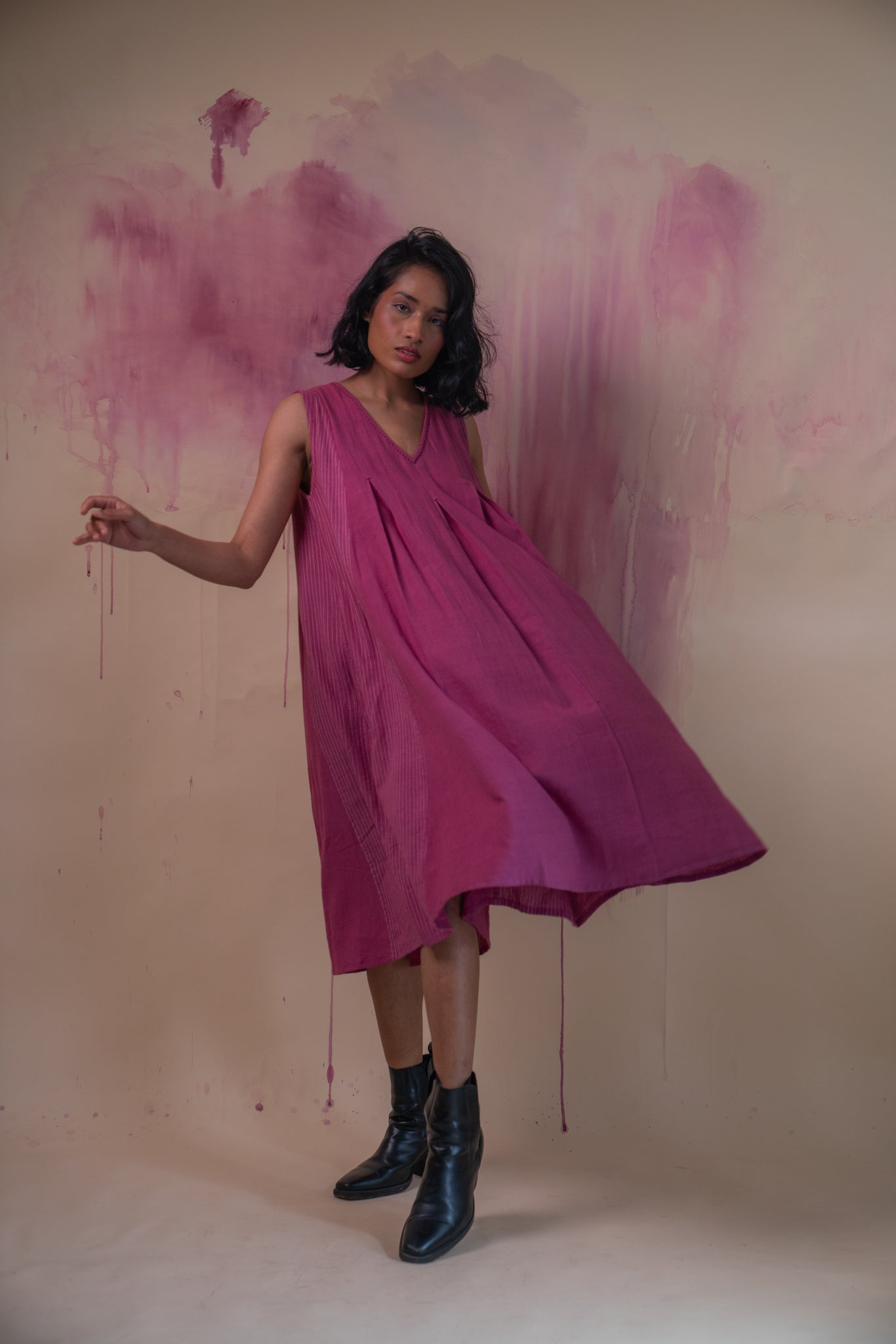Phosphene Flared Dress
