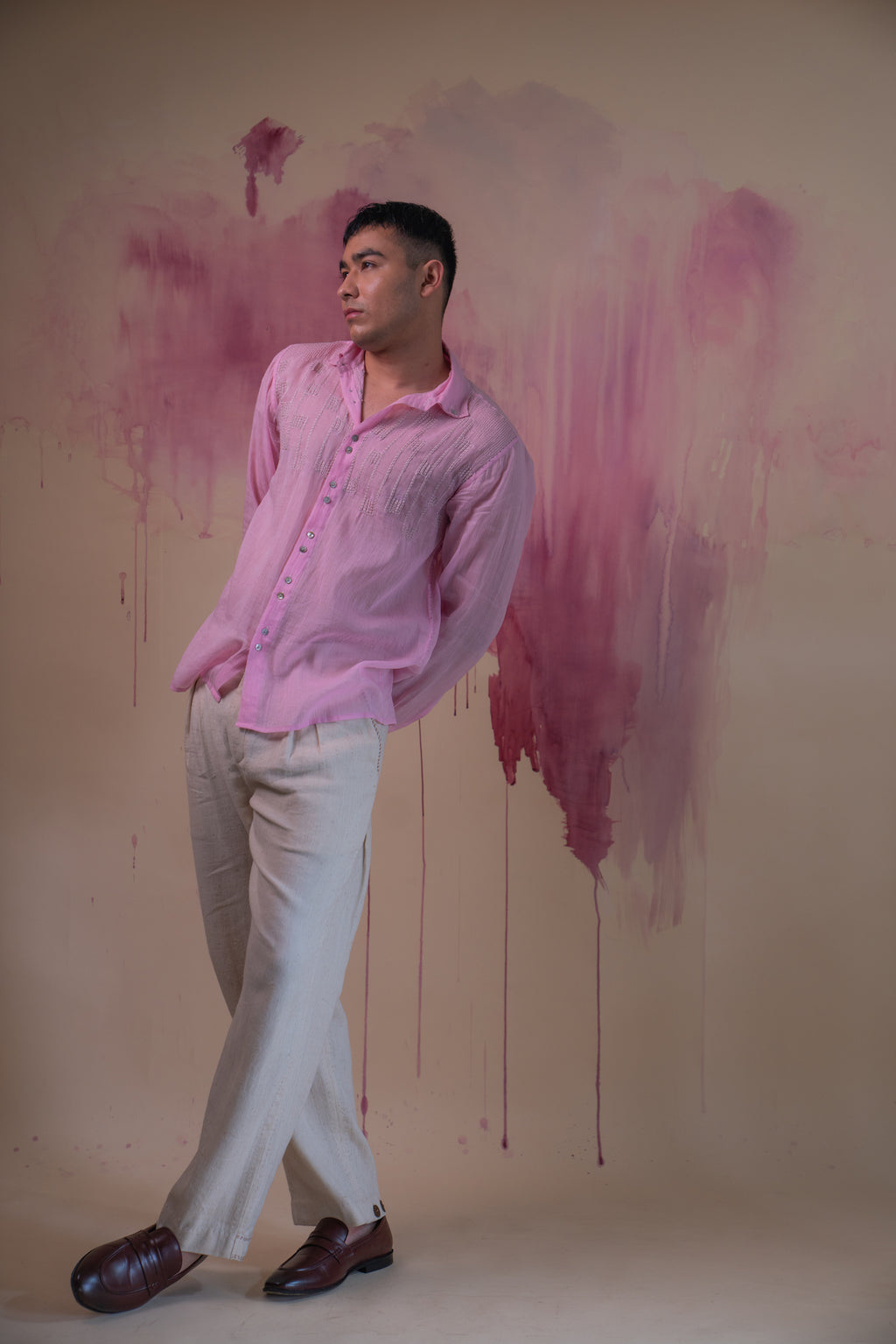 Phosphene Unisex Sheer Shirt