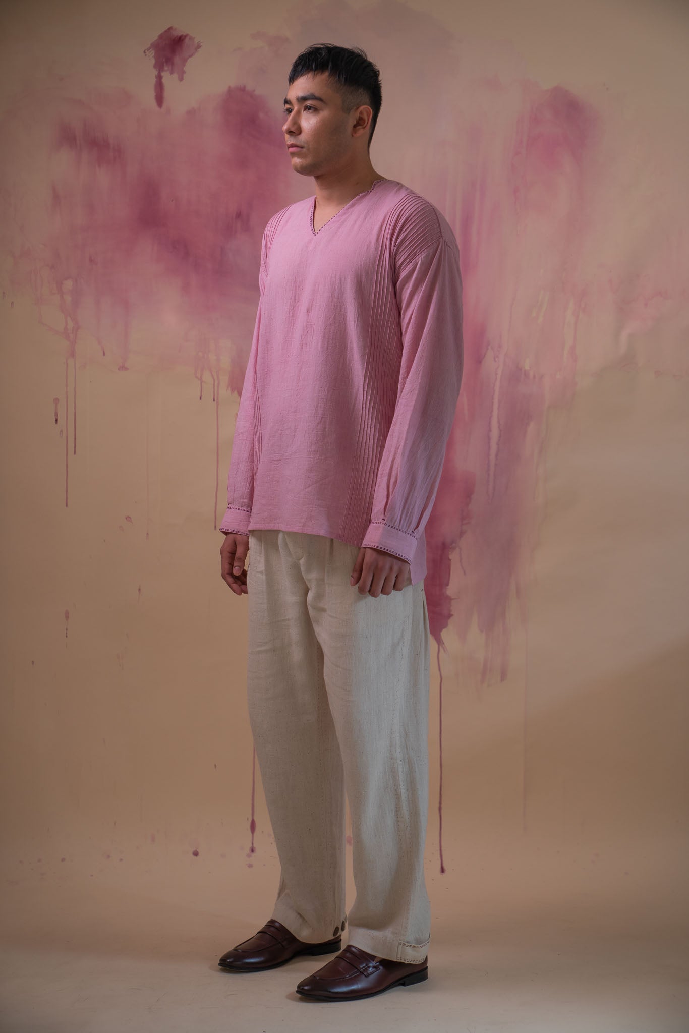 Phosphene Pintucks Shirt