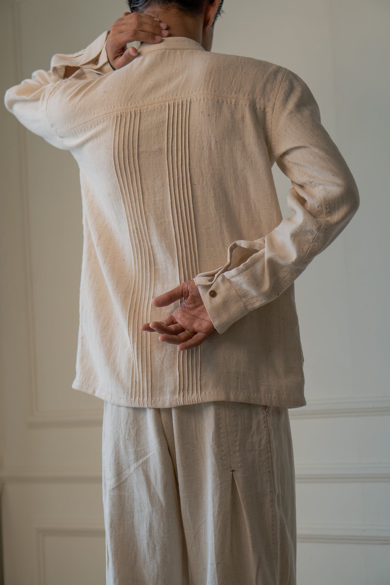 Materiality Pleated Straight Pants