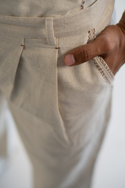 Dawning Unisex Double Breasted Jacket & Pleated Pants Set