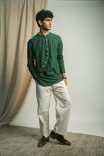 Load image into Gallery viewer, Rewind Angrakha Shirt &amp; Kora Straight Pants
