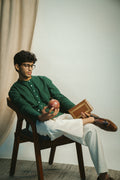 Rewind Angrakha Shirt & Kora Straight Pants