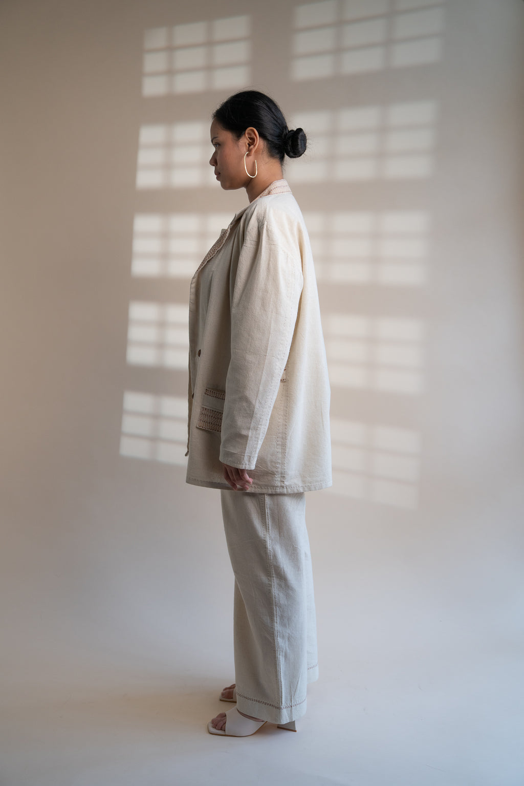 Dawning Unisex Double Breasted Jacket & Straight Pants Set