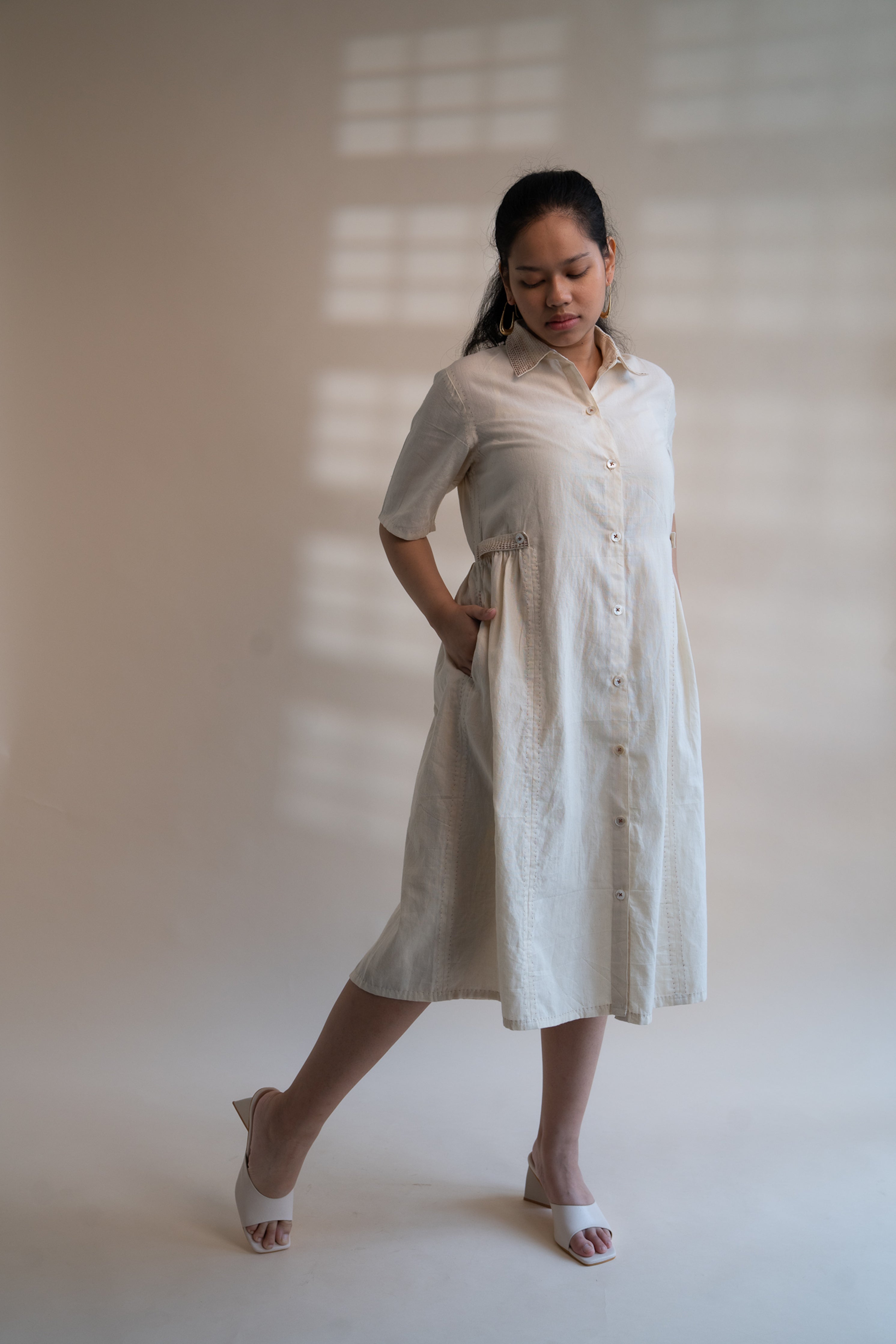 Dawning Button Down Dress