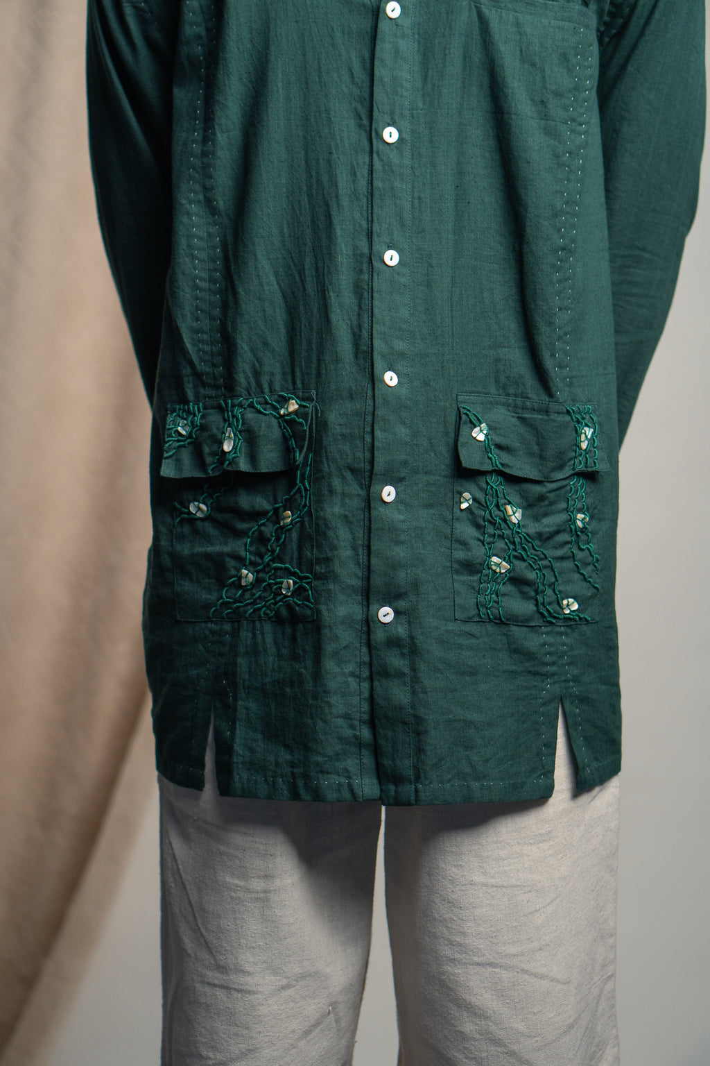 Rewind Panelled Shirt