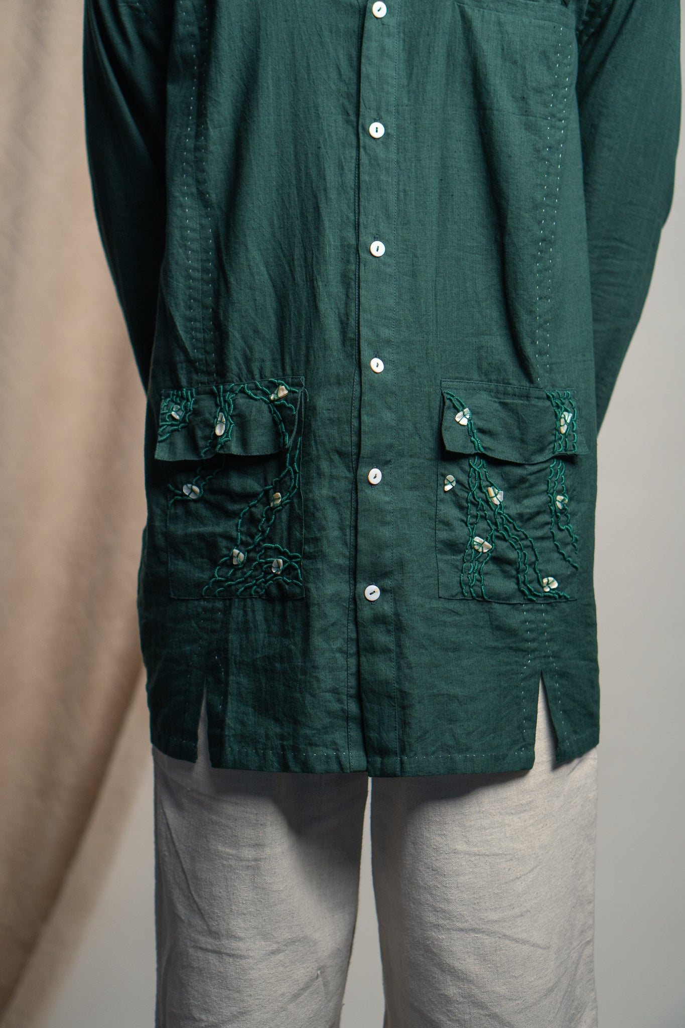 Rewind Panelled Shirt