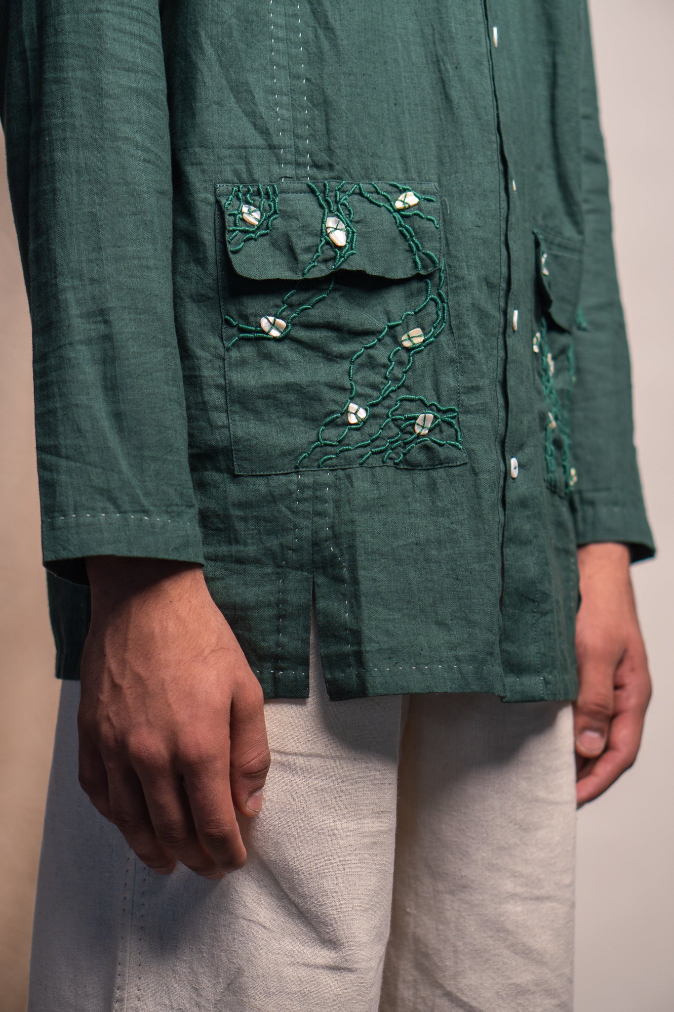Rewind Panelled Shirt