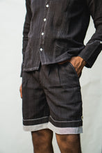 Load image into Gallery viewer, Sonder Panelled Shirt &amp; Hem Detail Shorts
