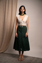 Load image into Gallery viewer, Rewind Cropped Blouse &amp; Rewind Flared Skirt
