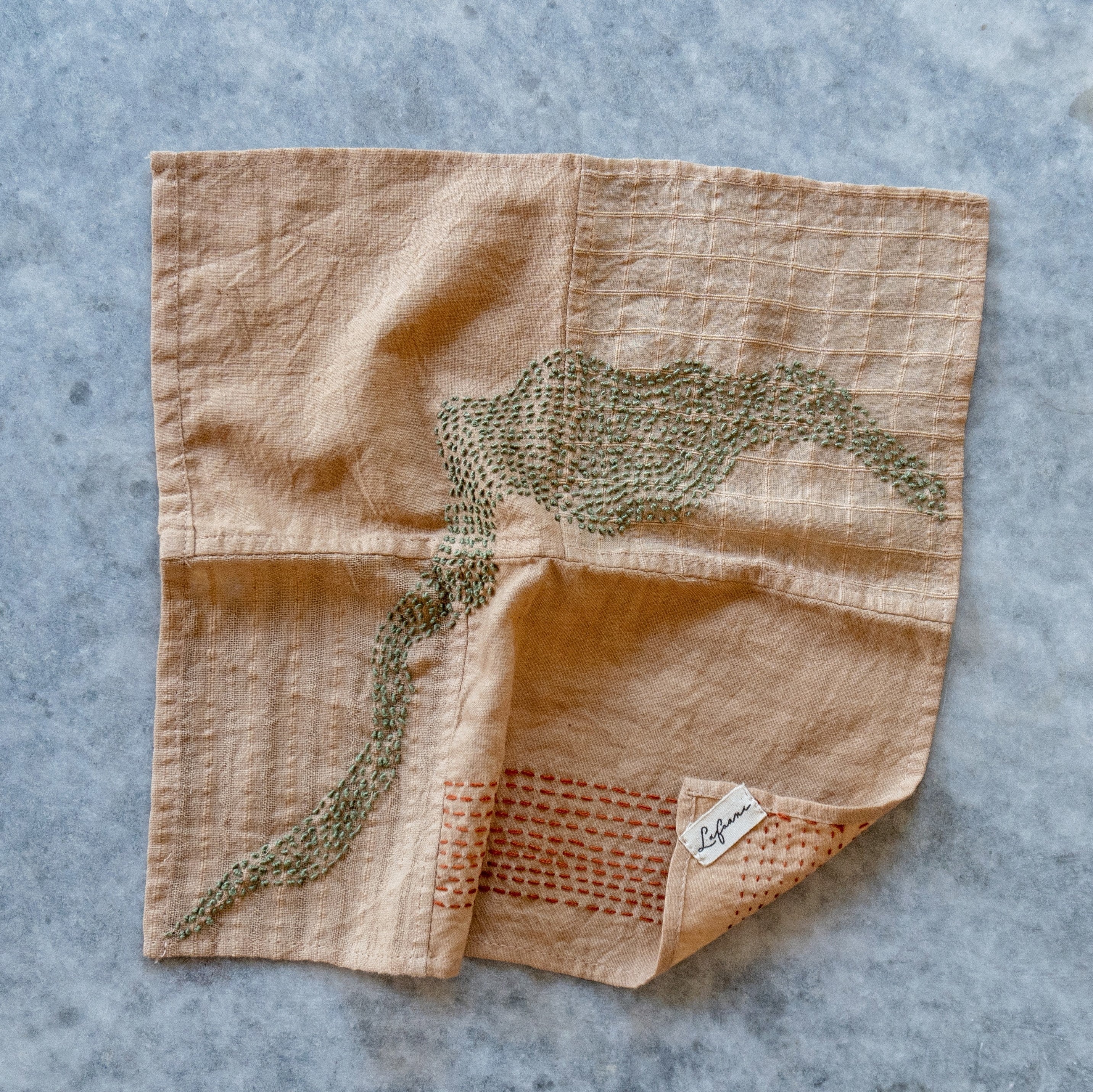 French Knots Pocket Square