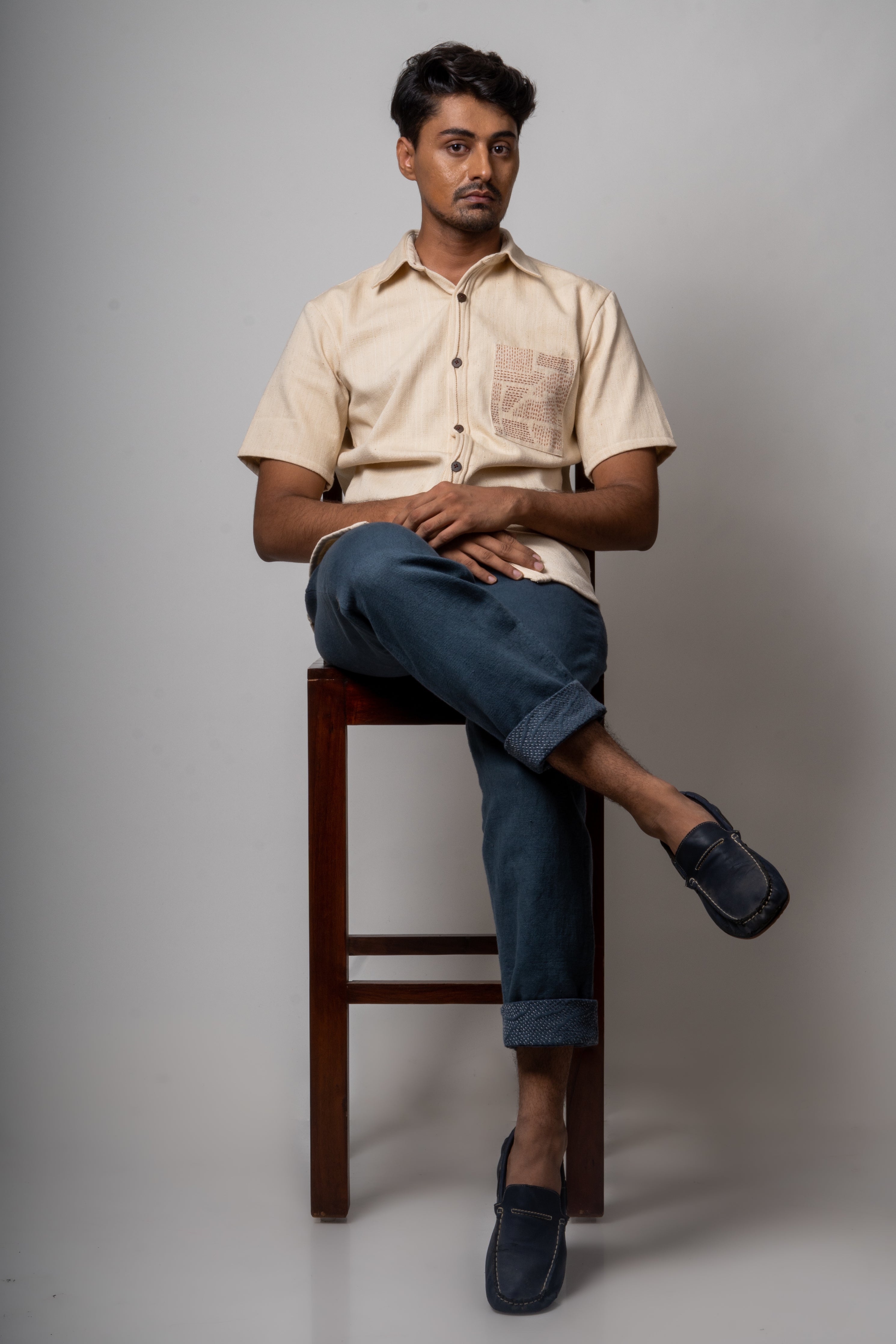Folded Hem Pants