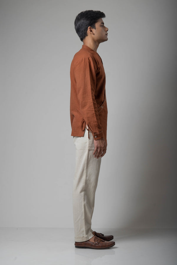LAFAANI- EFFORTLESS EDIT ANGRAKHA SHIRT main image 0